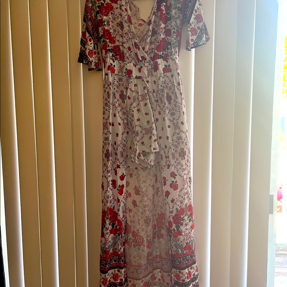 Multicolor floral romper